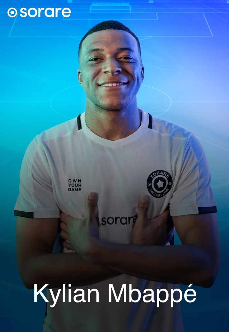 Kylian Mbappé, embajador de Sorare